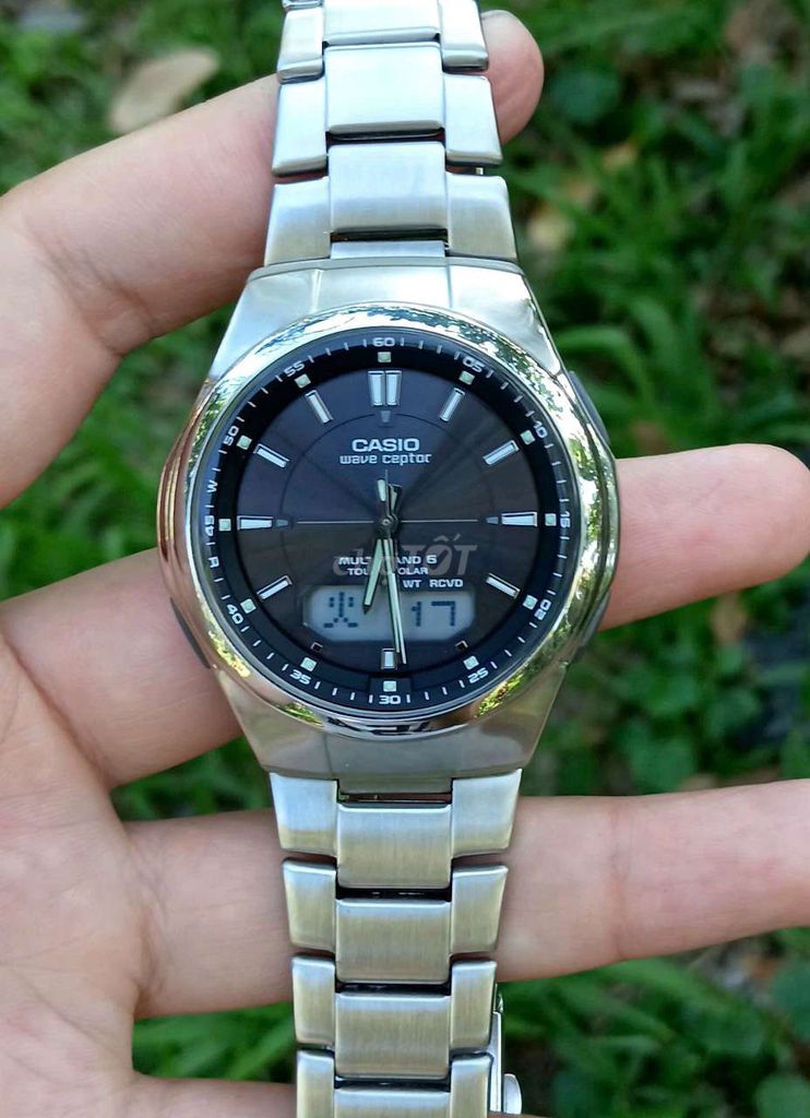 Đồng hồ Casio Wave Ceptor Multi Band 6 Nam. Mua bán Đồng hồ tại Quận Bình Tân Tp Hồ Chí Minh được đăng bởi Hoàng Trương hình 1