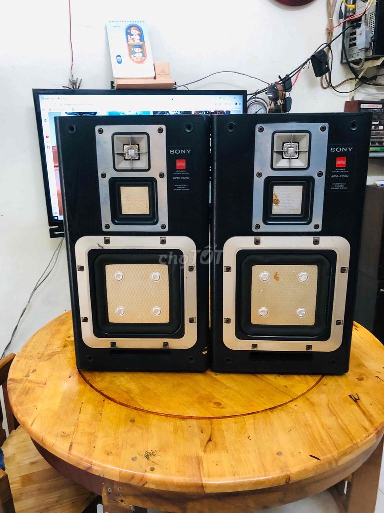 Loa Sony APM-910AV bass vuông 20cm. Mua bán Tivi, Âm thanh tại Quận Bình Tân Tp Hồ Chí Minh được đăng bởi Hathanhtung  hình 1