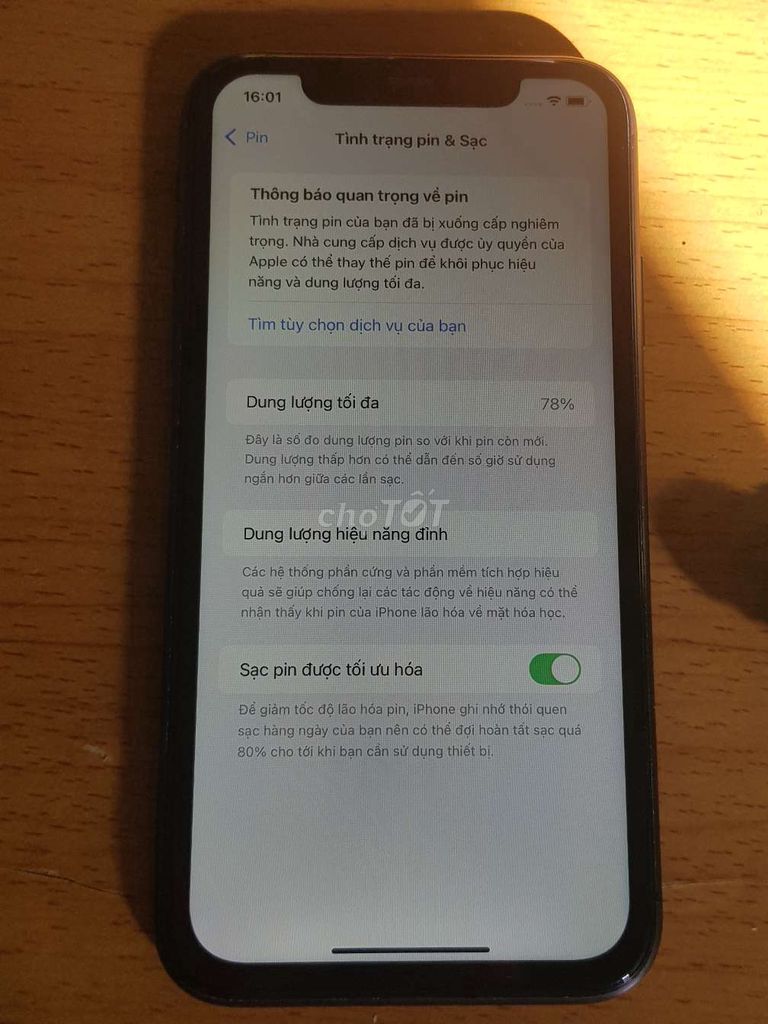 Iphone 11vn lỗi camera trước và khuôn mặt zin
