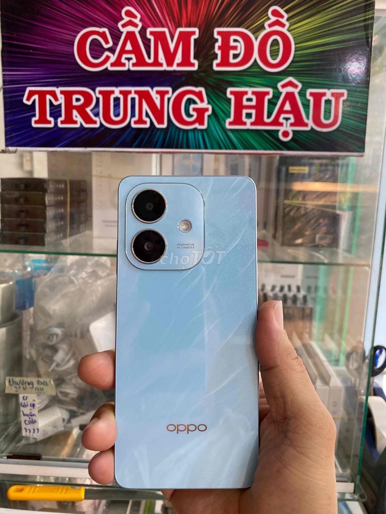 Oppo A3x 128GB Xanh. Mua bán Điện thoại tại Quận Ninh Kiều Cần Thơ được đăng bởi CẦM ĐỒ TRUNG HẬU   hình 1