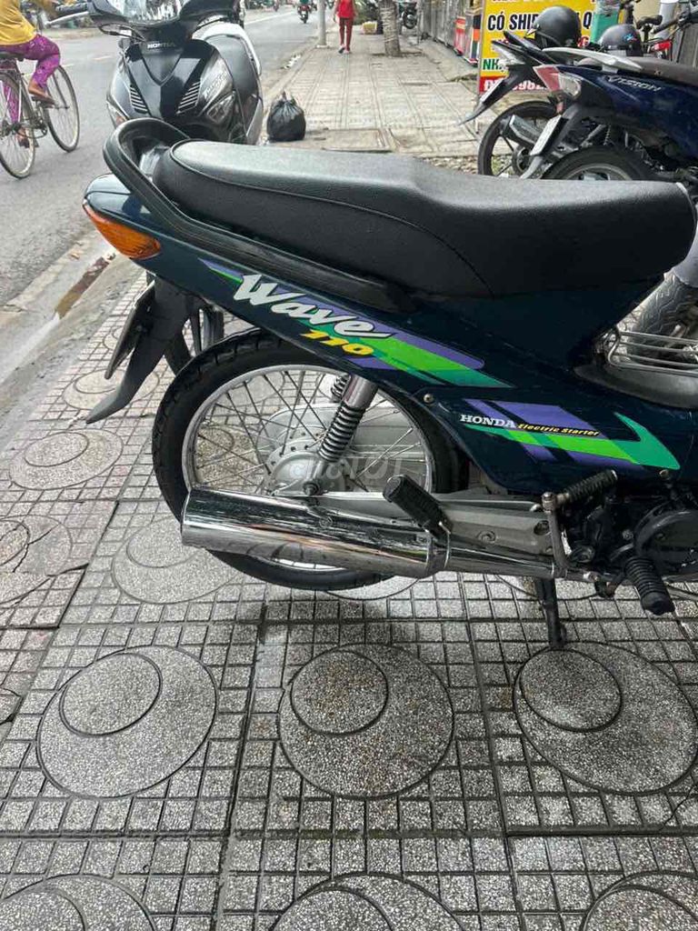 Honda Wave 110 Thái 1999 Xanh đen. Mua bán Xe máy tại Thành phố Thuận An Bình Dương được đăng bởi xe máy phước thịnh hình 8