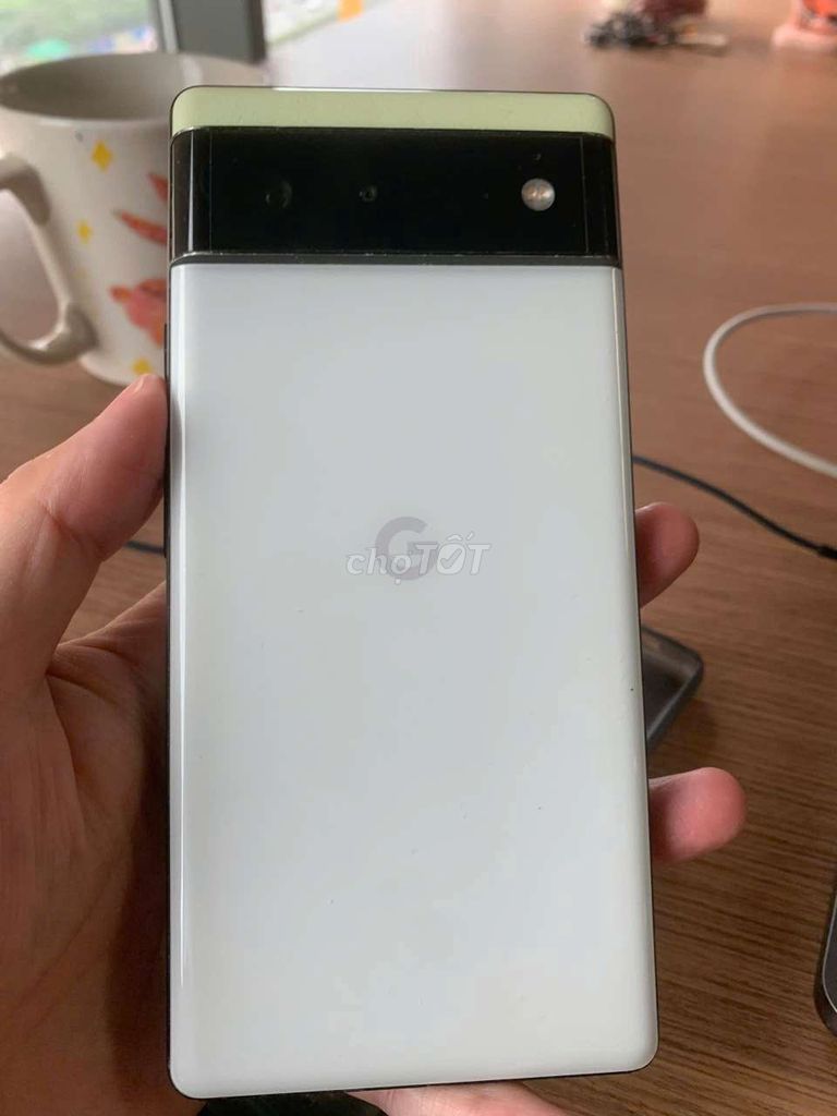 Google Pixel 6 128G Trắng. Mua bán Điện thoại tại Quận Cầu Giấy Hà Nội được đăng bởi Tran Dang Minh hình 1