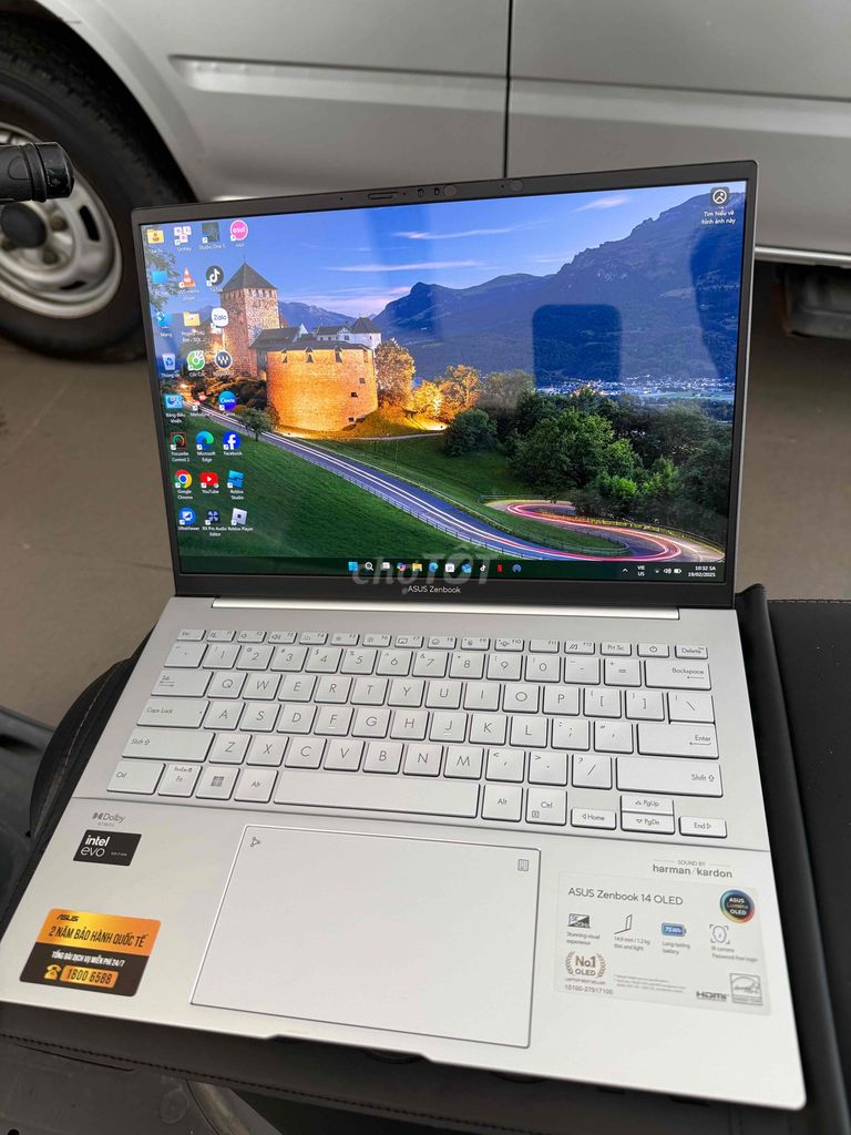 laptop Asus zenbook 16GB 512GB 14inch màn hình 3K