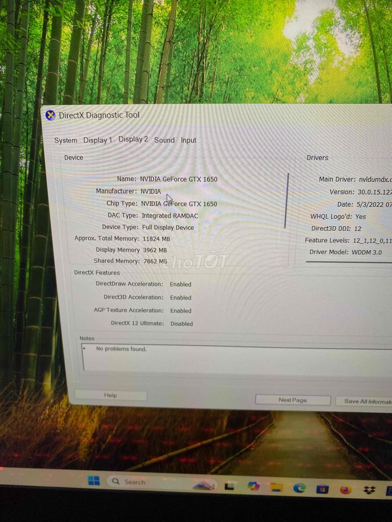 Acer Nitro 5 Ryzen 5-5600H/16GB/512GB/1650. Mua bán Laptop tại Thành phố Vũng Tàu Bà Rịa - Vũng Tàu được đăng bởi Ben hình 1