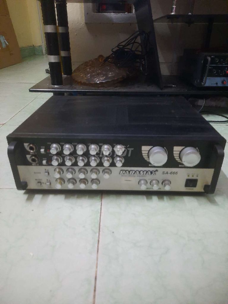 Amply Paramax SA-666 Đen chính hãng. Mua bán Tivi, Âm thanh tại Quận Thanh Khê Đà Nẵng được đăng bởi Hoàng trung thành hình 1