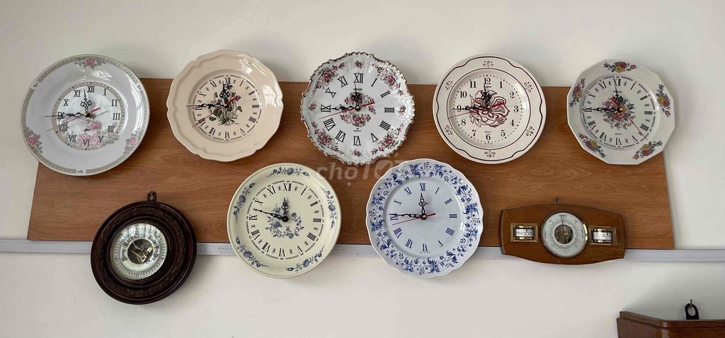 Đồng hồ treo tường Gốm sứ chạy Pin. Mua bán Đồ sưu tầm, đồ cổ tại Thành phố Biên Hòa Đồng Nai được đăng bởi Phụng Vũ hình 1
