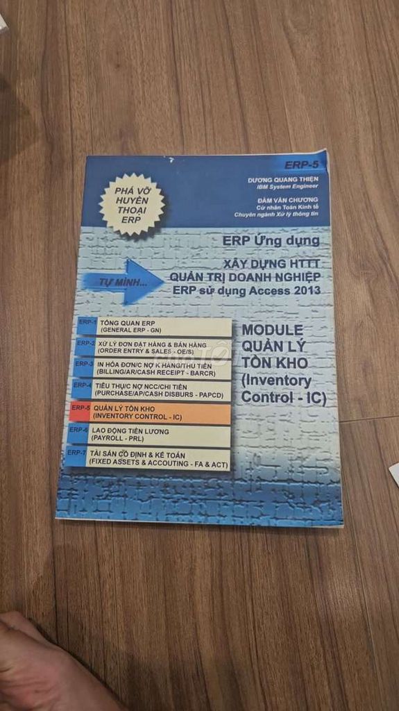 Sách ERP ứng dụng xây dựng HTT