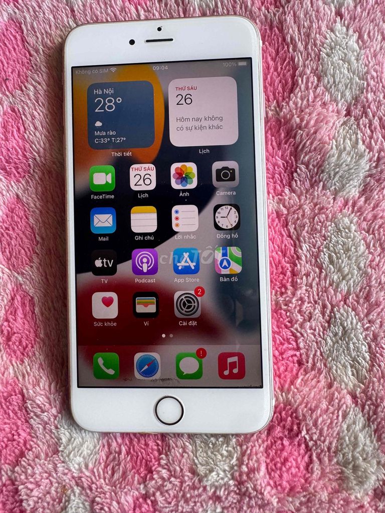 Apple iPhone 6S plus 64GB Vàng hồng Vân tay. Mua bán Điện thoại tại Quận Ninh Kiều Cần Thơ được đăng bởi An Tân store hình 1