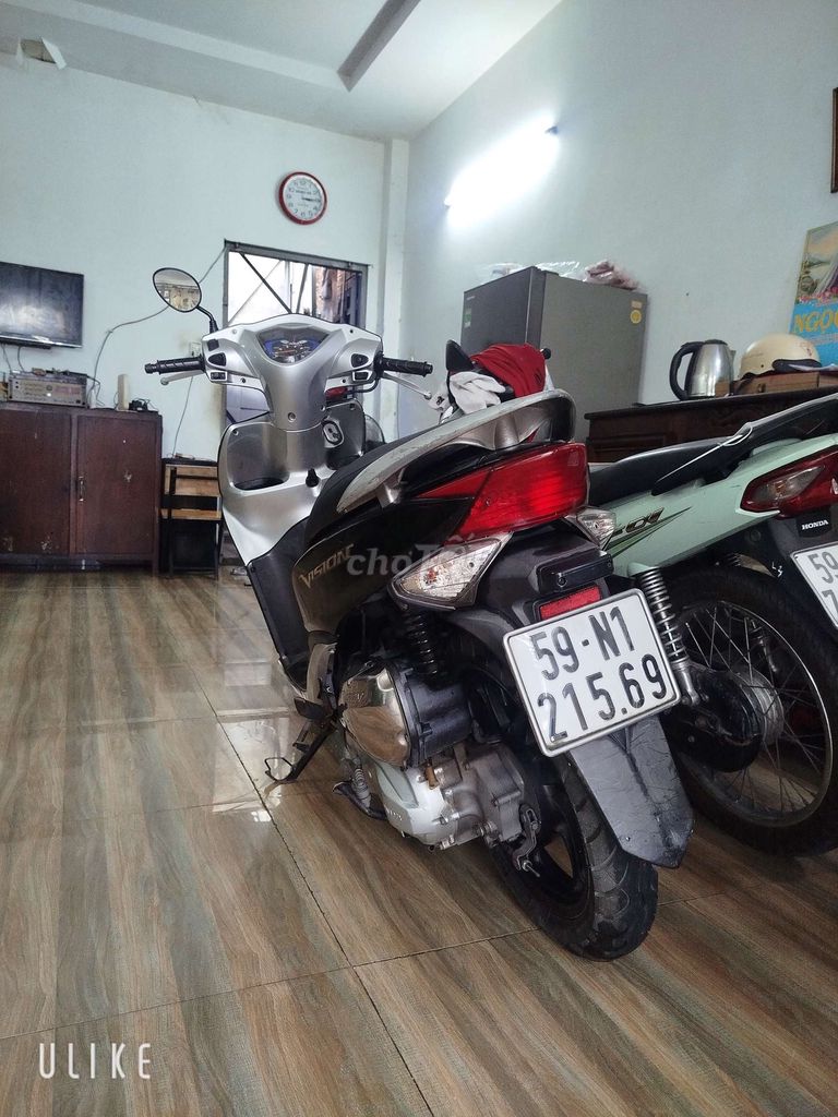 Honda Vision 2012, черный, номер 59