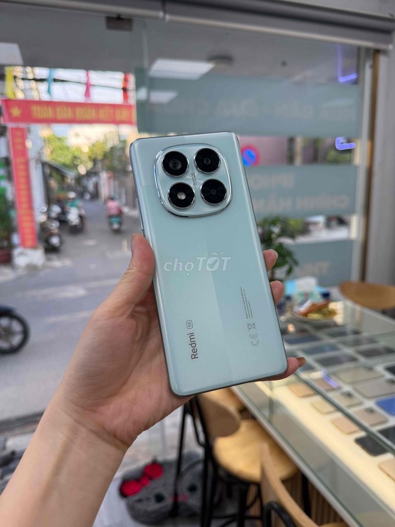 Xiaomi Redmi Note 14Pro 5G 256GB Xanh nhạt. Mua bán Điện thoại tại Quận Sơn Trà Đà Nẵng được đăng bởi Diễm Diễm hình 1