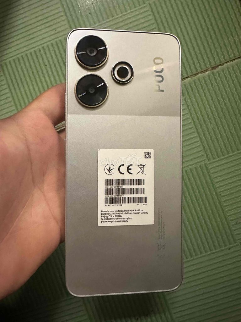 Poco M6 99% Ram 6 128Gb chip Helio G91 Ultra. Mua bán Điện thoại tại Quận Phú Nhuận Tp Hồ Chí Minh được đăng bởi Hải Đăng Phan hình 1