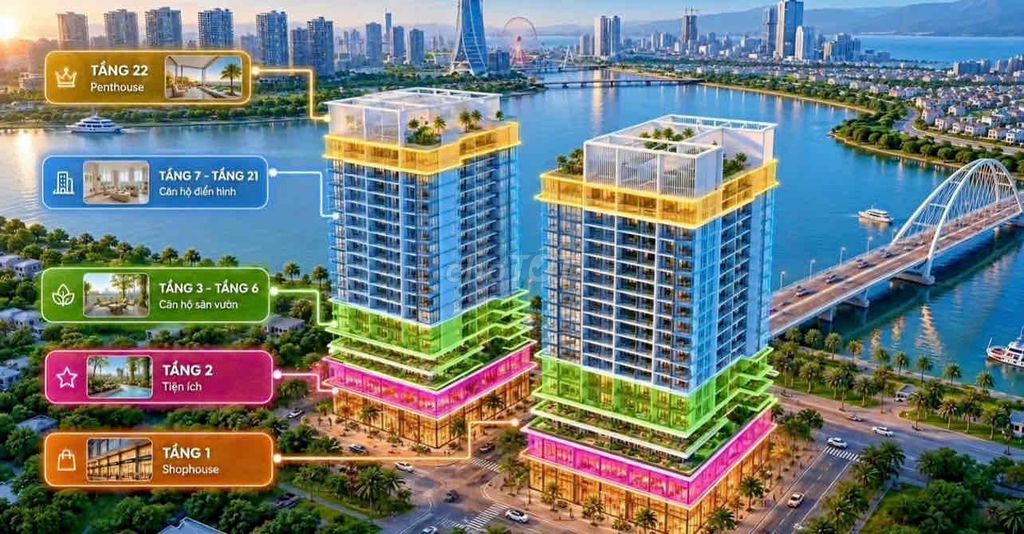 🏙️ BÁN CĂN HỘ S-LIGHT ĐÀ NẴNG – CHỈ TỪ 1,7 TỶ | SỞ HỮU LÂU DÀI