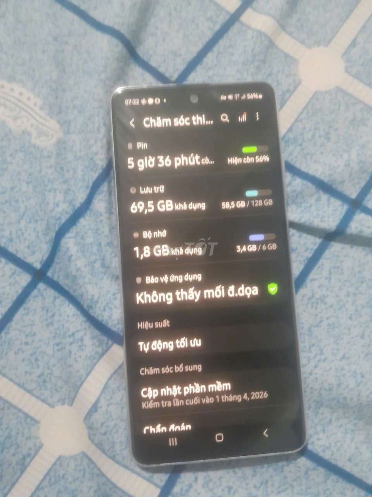 Samsung Galaxy A51 128GB Trắng. Mua bán Điện thoại tại Quận 12 Tp Hồ Chí Minh được đăng bởi Nguyễn Huy hình 1