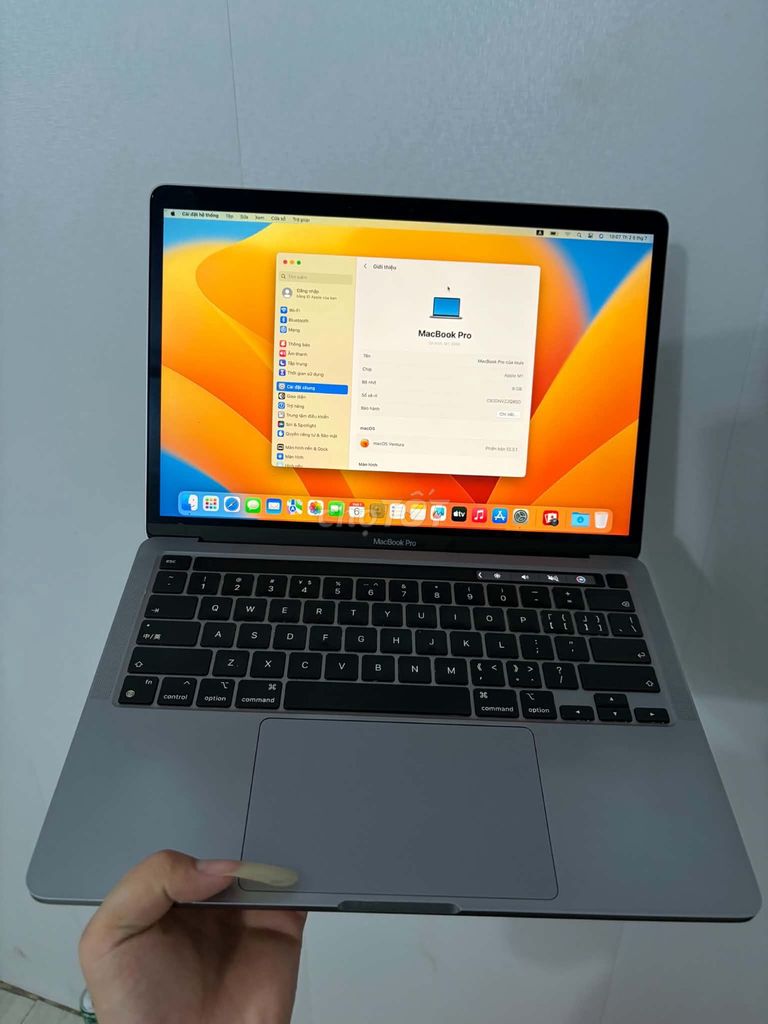 Mac Pro M1 giao lưu điện thoại. Mua bán Laptop tại Quận Thanh Xuân Hà Nội được đăng bởi Nguyễn Anh hình 1