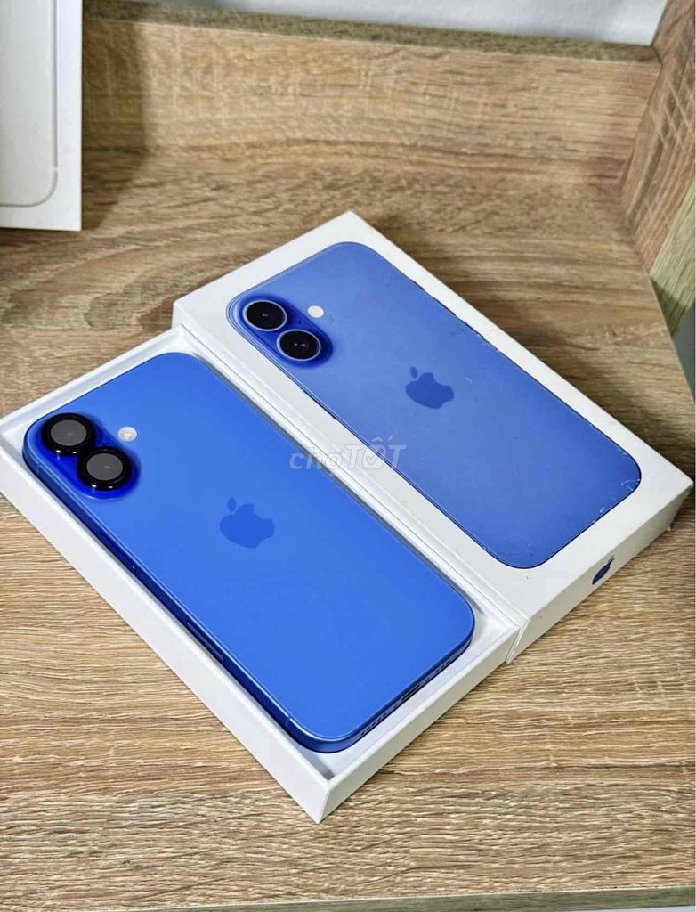 iPhone 16 256GB Blue FULLBOX NEW BH APPLE 2026. Mua bán Điện thoại tại Quận 10 Tp Hồ Chí Minh được đăng bởi iStockHCM hình 1