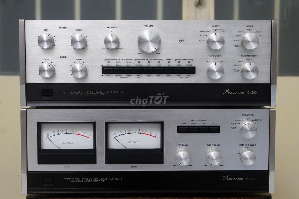 Combo Accuphase power P-300 + pre C-200. Mua bán Tivi, Âm thanh tại Quận 8 Tp Hồ Chí Minh được đăng bởi tran thanh long hình 1
