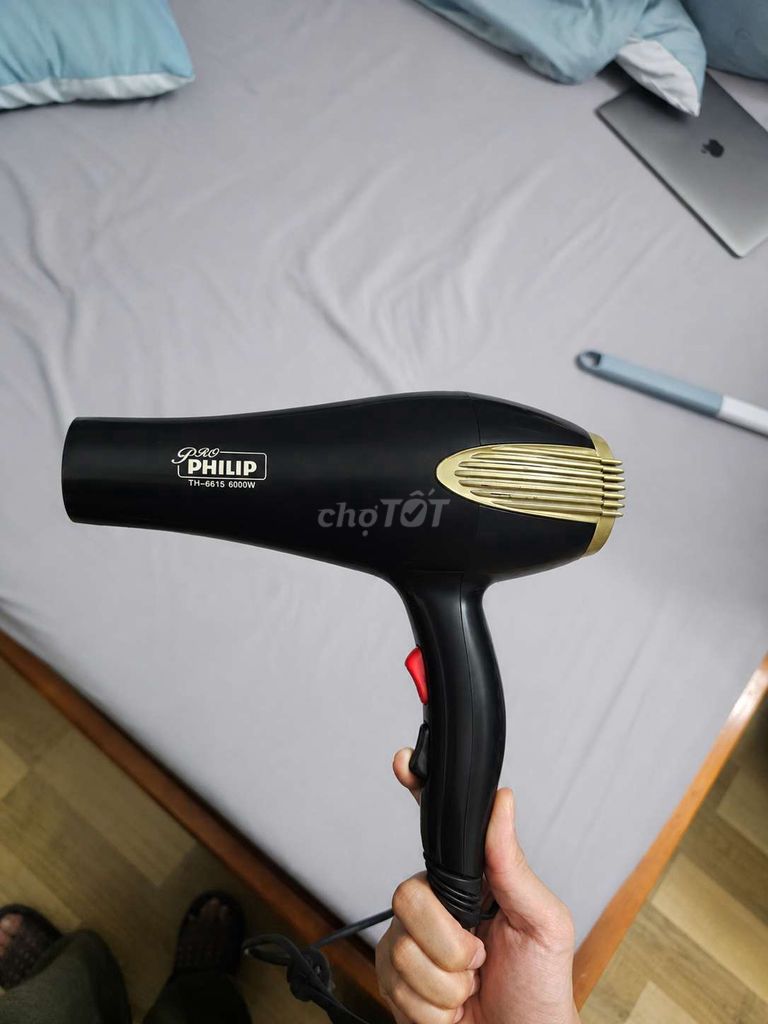 Máy sấy tóc Pro Philip TH-6615 Đen. Mua bán Nội thất, đồ gia dụng khác tại Quận Ngũ Hành Sơn Đà Nẵng được đăng bởi Nguyễn Đức hình 1