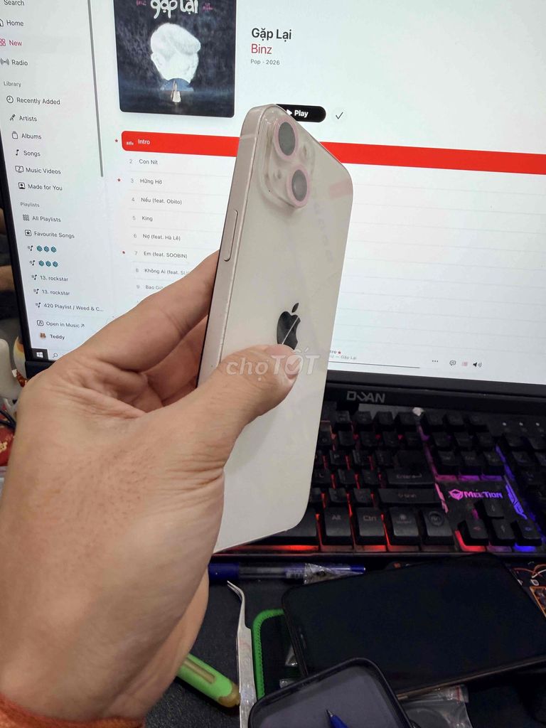 Apple iPhone 14 Plus 128GB Trắng pin 94 ngon lành. Mua bán Điện thoại tại Quận Cầu Giấy Hà Nội được đăng bởi TicoSmartphone hình 1