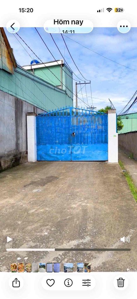 Bán nhanh Kho 900m2 Full thổ MT DT826 Gần KCN Cầu Tràm