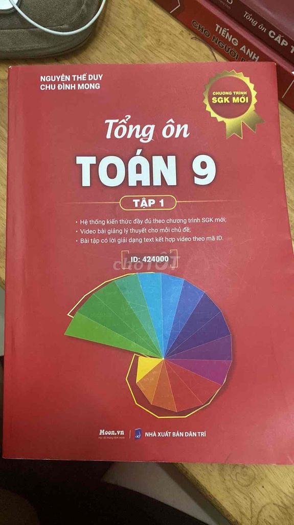 Sách Giáo Khoa Tổng Ôn Toán 9 Tập 1 Mới 90%. Mua bán Sách tại Quận Tân Phú Tp Hồ Chí Minh được đăng bởi Lê Thảo Vy  hình 1
