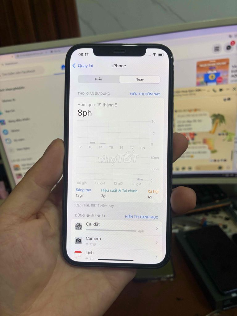 iPhone 12 Pro 128GB lock zin áp 99%. Mua bán Điện thoại tại Quận Lê Chân Hải Phòng được đăng bởi hoang anh hình 1