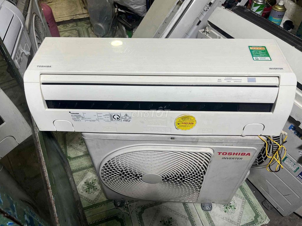 Máy lạnh 1hp invet lướt toshiba bảo hành 1 năm. Mua bán Máy lạnh, điều hoà tại Quận Tân Phú Tp Hồ Chí Minh được đăng bởi Huy Lê hình 1