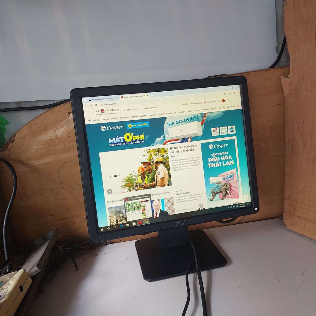Màn hình Dell LED 17 inch Đen. Mua bán Phụ kiện (Màn hình, Chuột...) tại Quận 11 Tp Hồ Chí Minh được đăng bởi hb computer hình 1