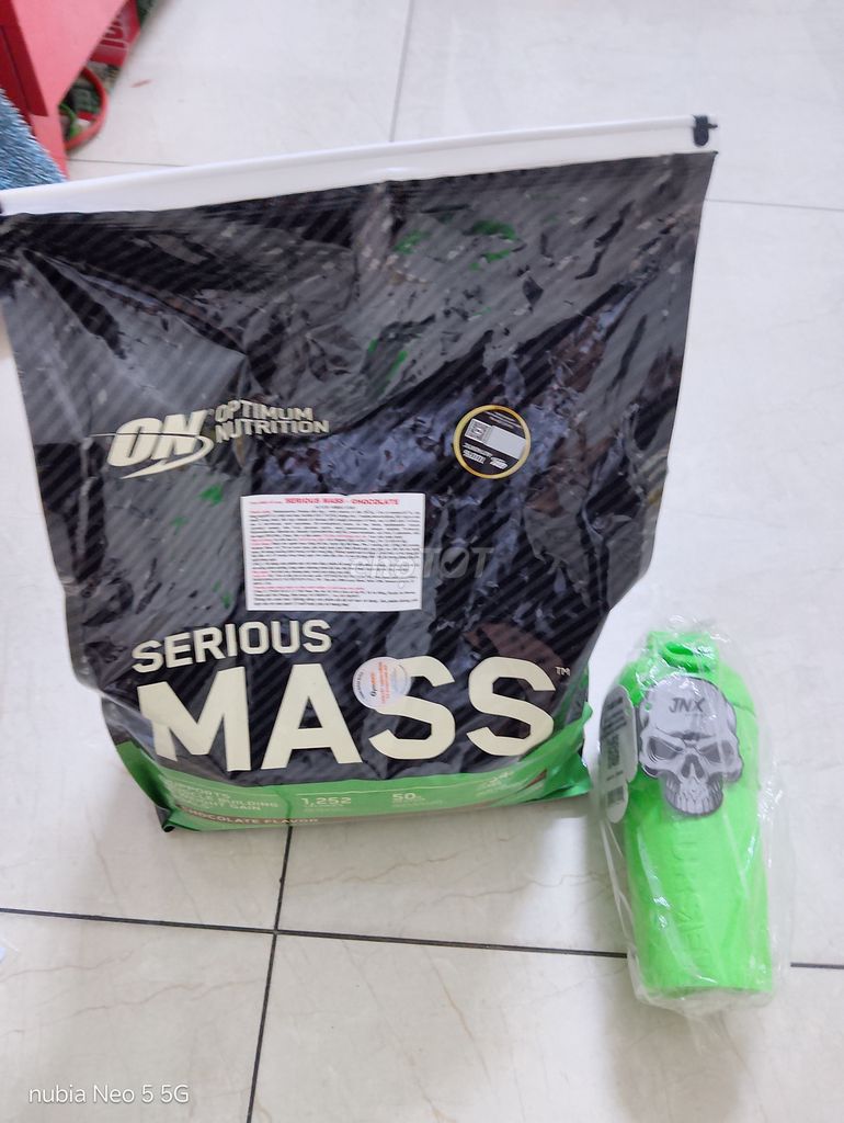 Sữa tăng cân Optimum Nutrition Serious Mass. Mua bán Đồ ăn, thực phẩm và các loại khác tại Quận 4 Tp Hồ Chí Minh được đăng bởi Đại duong hình 1