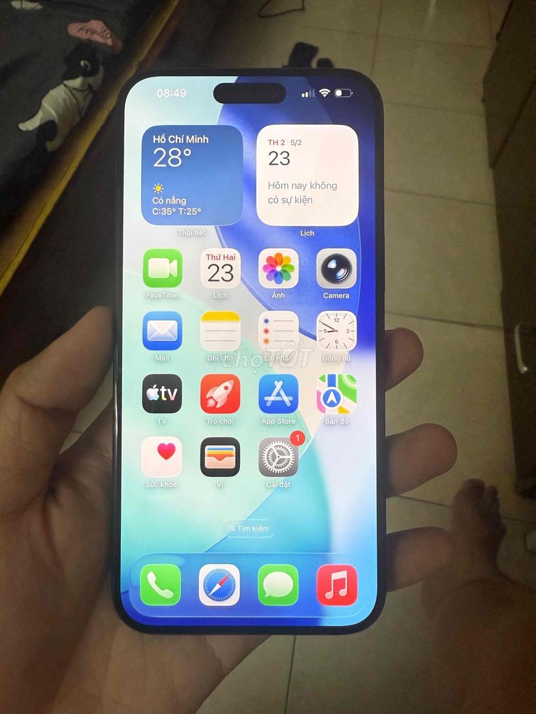 Apple iPhone 15 Pro Max 256GB Xanh Blu. Mua bán Điện thoại tại Quận Cầu Giấy Hà Nội được đăng bởi Le Toan hình 1
