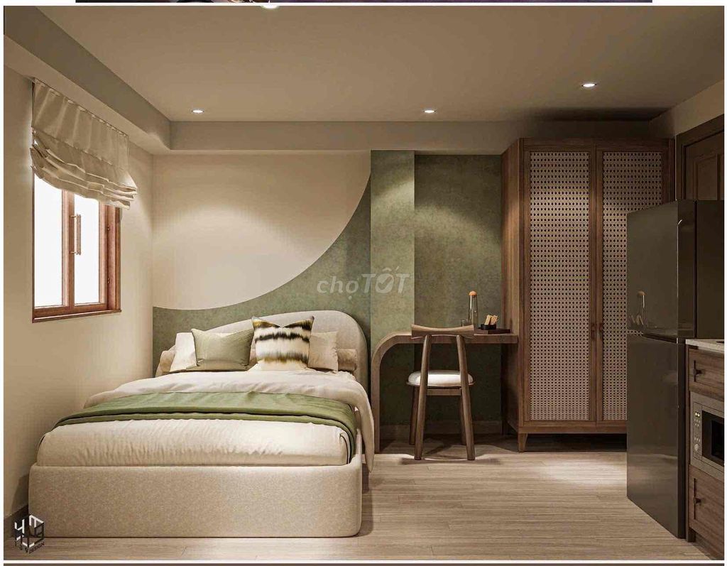 Аренда · 1 комн. · 28 м² · Quận 3, ул. Đường Lý Chính Thắng