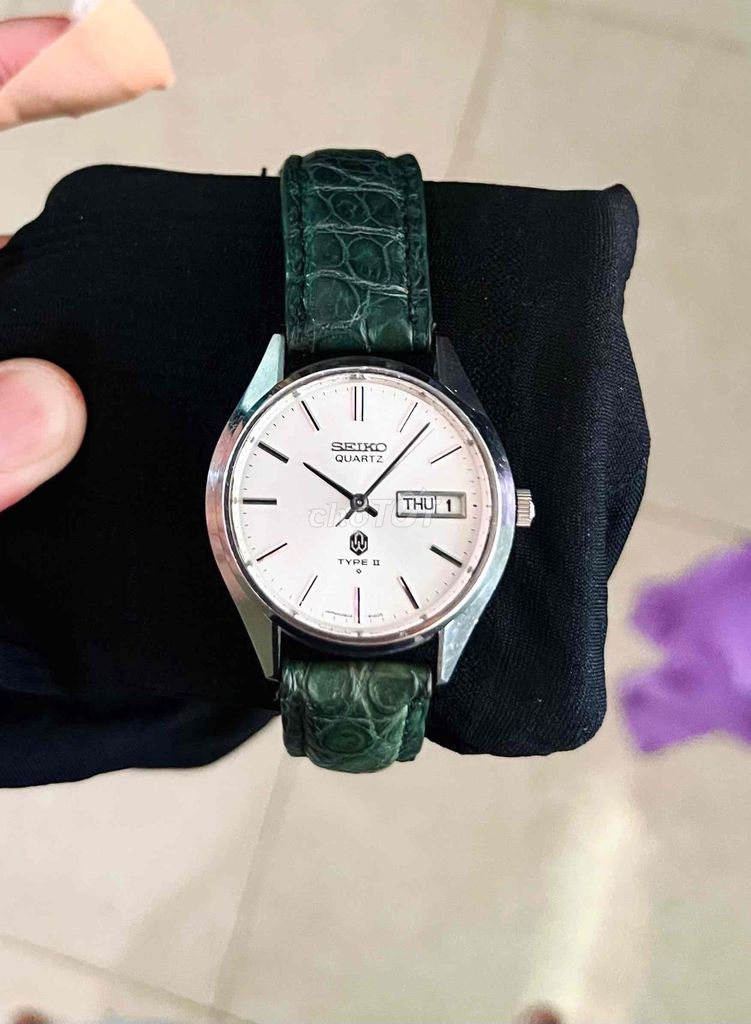 Đồng hồ Seiko Type II Nam Thép 37mm. Mua bán Đồng hồ tại Huyện Đắk R'Lấp Đắk Nông được đăng bởi Đoàn Thảo hình 1