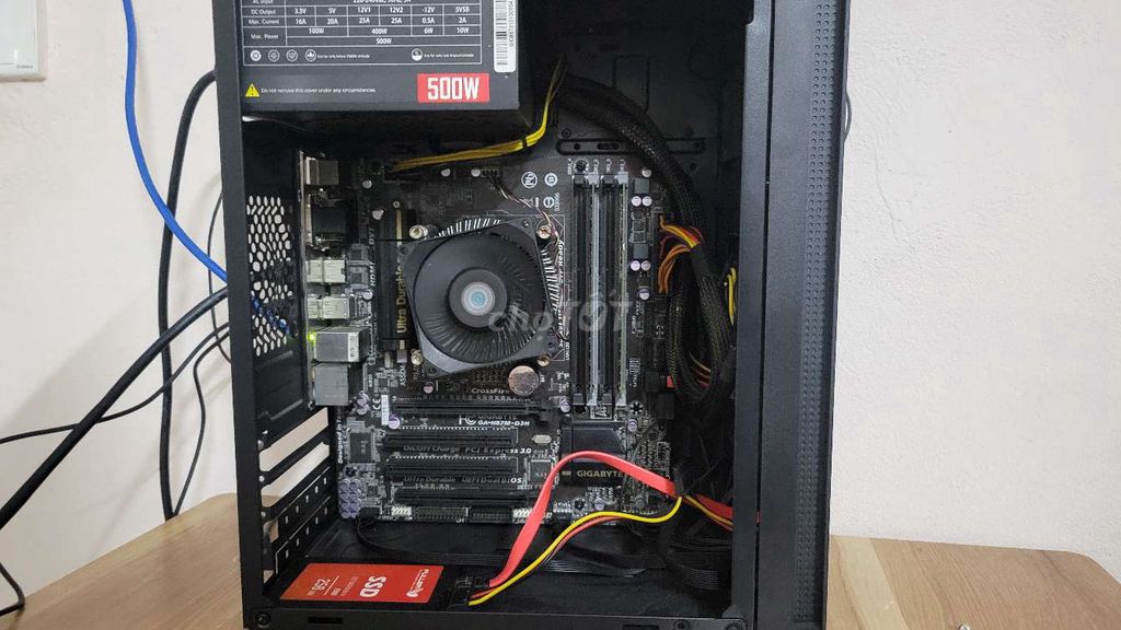 Bộ pc i5 4590 ram 8 ssd 256 màn 24 75hz