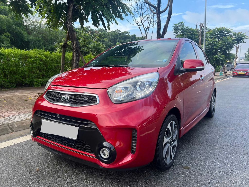 Kia Morning Si 2017 màu đỏ. Mua bán Ô tô tại Quận Long Biên Hà Nội được đăng bởi Long Biên Cars hình 2