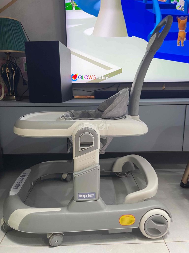 Xe tập đi Happy Baby Xám, Trắng. Mua bán Mẹ và bé tại Quận Bình Thuỷ Cần Thơ được đăng bởi HUNG CT hình 1