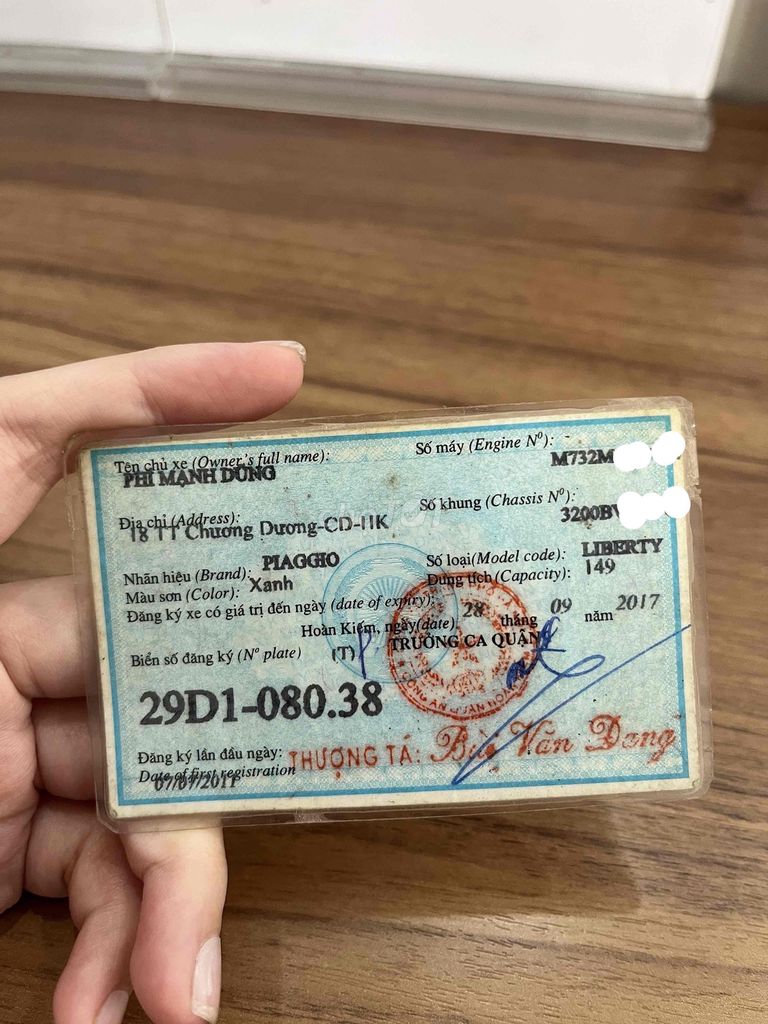 xe Libety 150cc. Mua bán Xe máy tại Quận Long Biên Hà Nội được đăng bởi to uyên hình 4