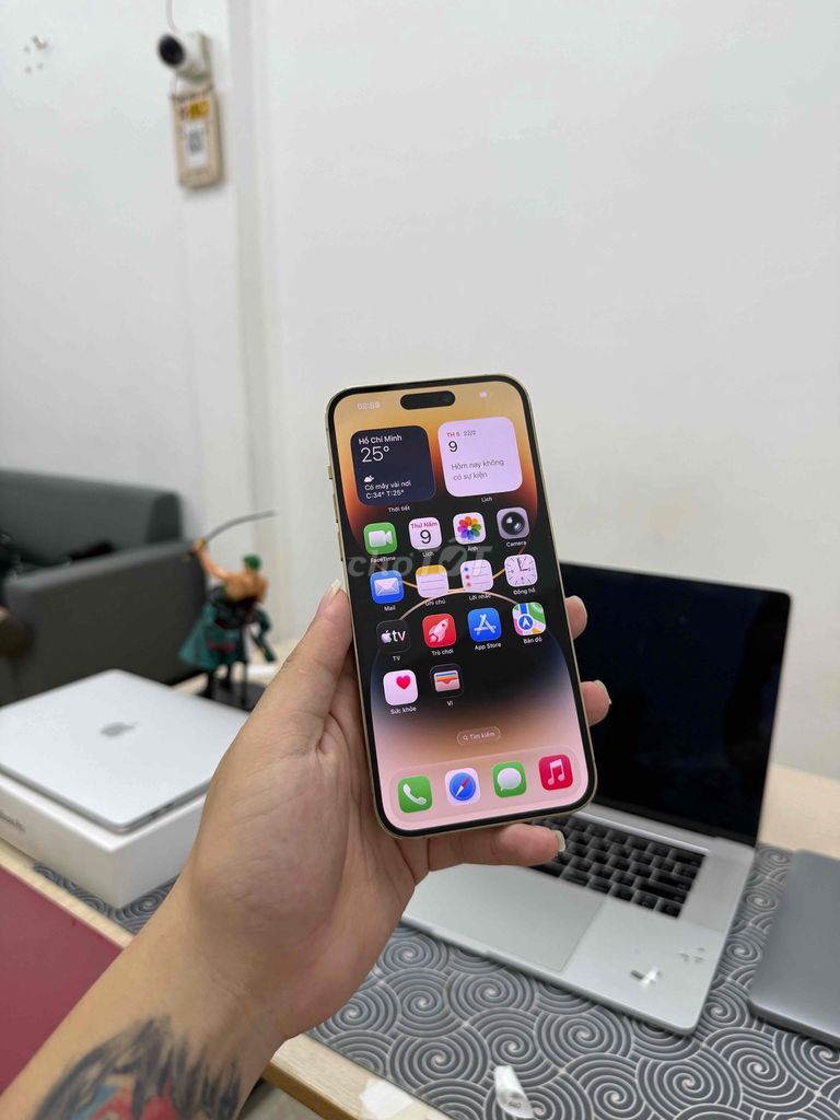 iPhone 14 Pro Max 128GB QTE Zin Áp Nguyên Zin Full. Mua bán Điện thoại tại Quận Đống Đa Hà Nội được đăng bởi Hà Nội Mobile Bao Duyệt Nợ Xấu hình 1