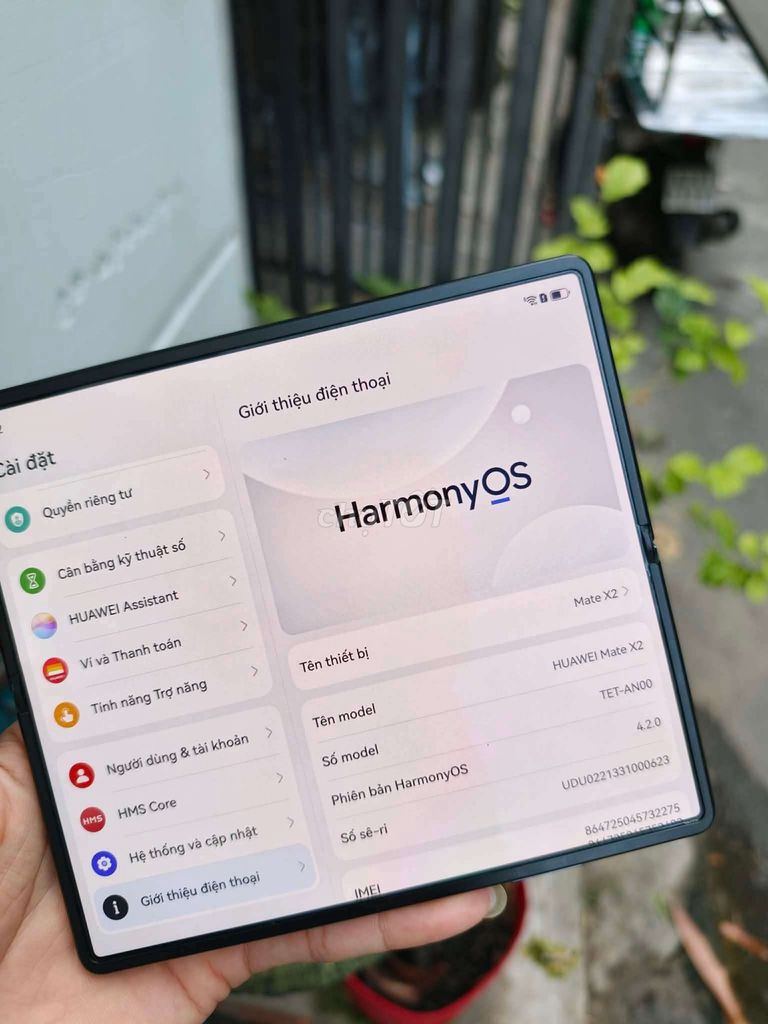 Huawei Mate X2 8/256GB Đen. Mua bán Điện thoại tại Quận Bình Tân Tp Hồ Chí Minh được đăng bởi Thái Bình Dương hình 1