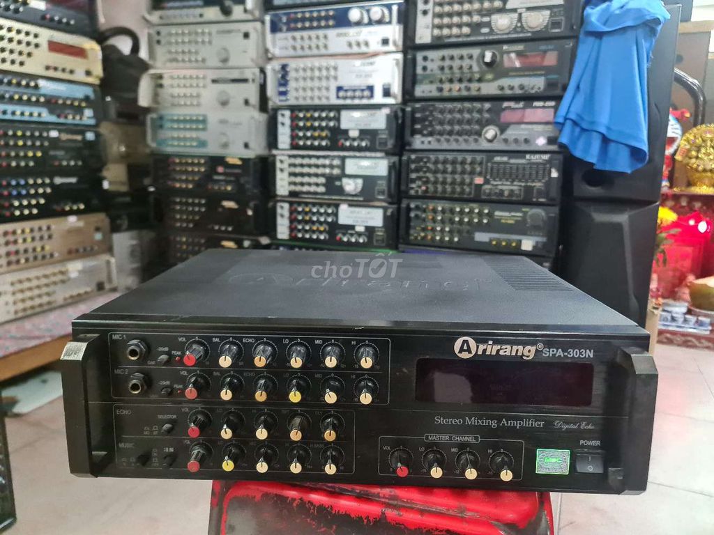 Ampli karaoke Arirang SPA 303 N (8mosfet/đèn. Mua bán Tivi, Âm thanh tại Quận 3 Tp Hồ Chí Minh được đăng bởi Xuanthuy hình 1