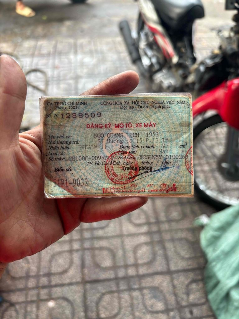 Dream TQ bstp máy mạnh bao chở hàng nặng. Mua bán Xe máy tại Thành phố Dĩ An Bình Dương được đăng bởi Nguyễn Hồng Sương hình 3