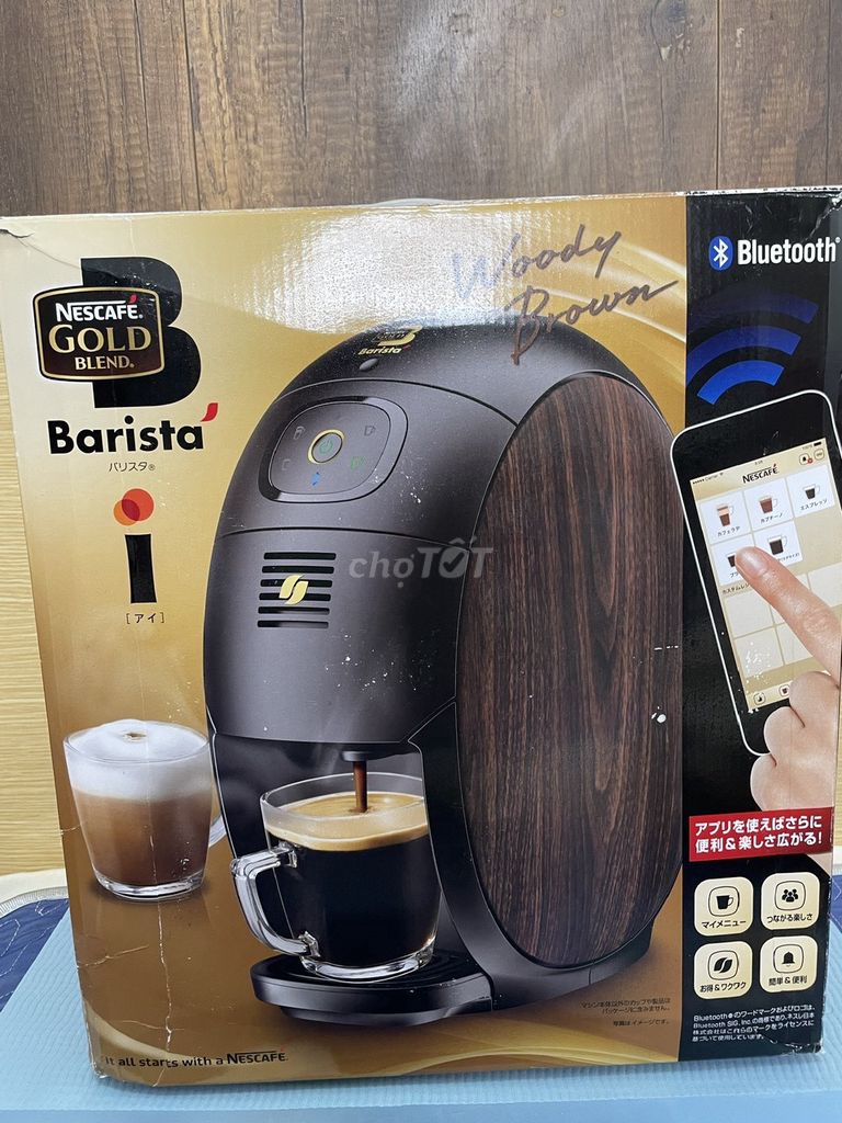 Máy pha cafe viên nén Nescafe Gold Blend Barista. Mua bán Bếp, lò, đồ điện nhà bếp tại Quận Hai Bà Trưng Hà Nội được đăng bởi Tất Thắng hình 1