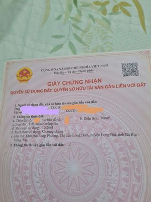 ‼️‼️Bán đất GIÁ RẺ tại long điền
Có sổ riêng