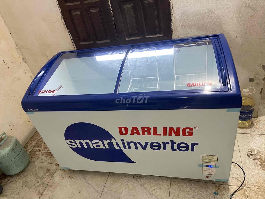 tủ đông kính inverter 400l