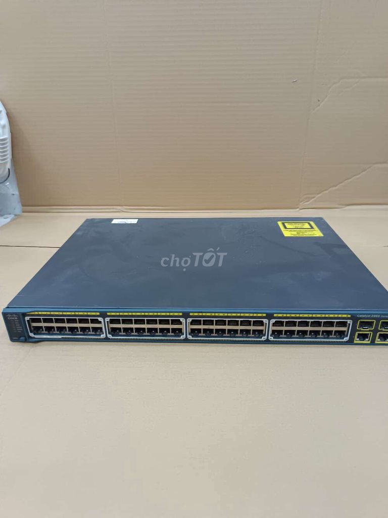 Switch Poe 48 cổng Cisco 2960 Cấp Nguồn Cho Camera