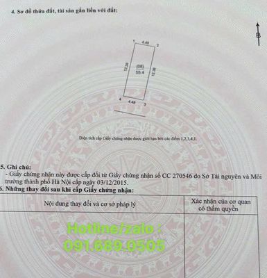 Bán đất 55.4m2 Đông Anh, sát hồ điều hoà