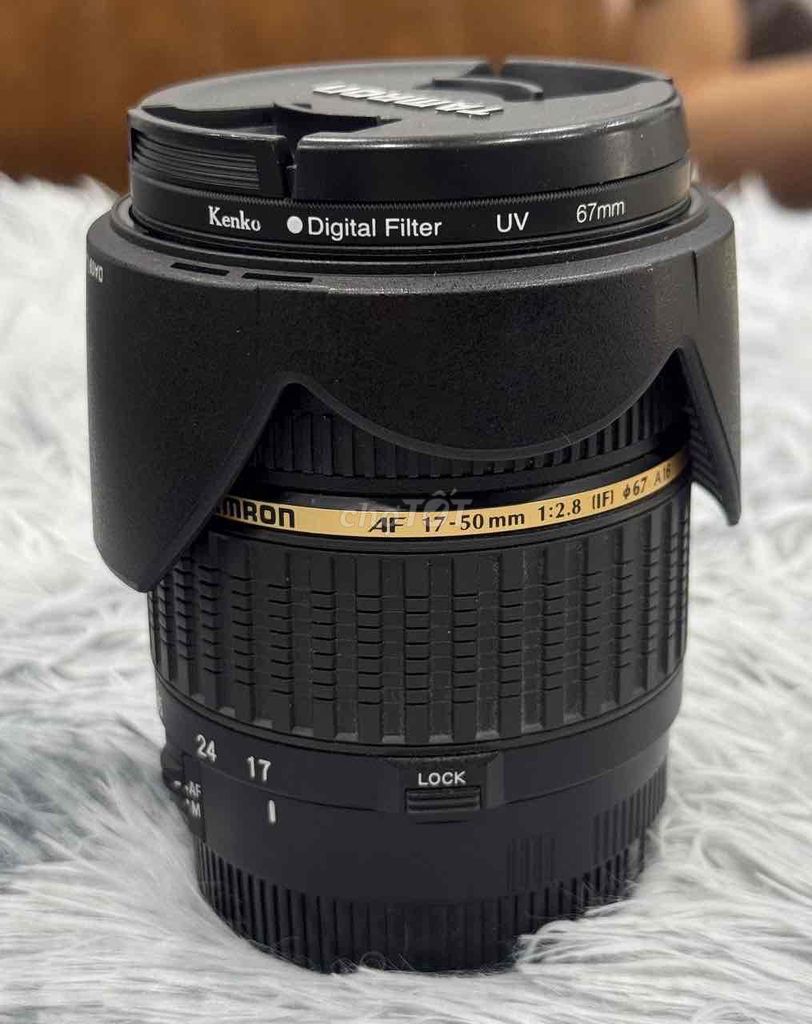 Ống kính Tamron 17-50mm F2.8 Đen. Mua bán Máy ảnh, Máy quay tại Quận 5 Tp Hồ Chí Minh được đăng bởi Phan Thế Phong  hình 1