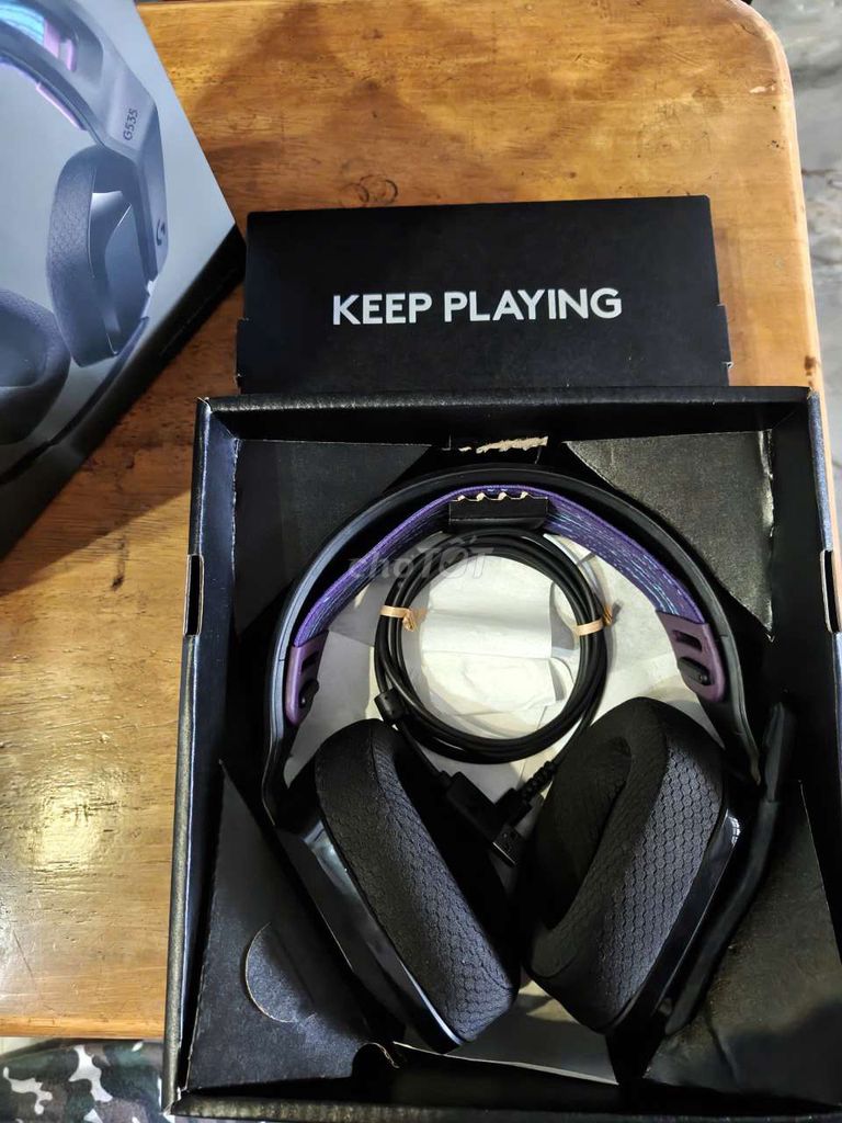 Tai nghe gaming Logitech G535 FullBox, Full PK. Mua bán Tivi, Âm thanh tại Thành phố Biên Hòa Đồng Nai được đăng bởi Lư Hoàng Minh Hiếu hình 1