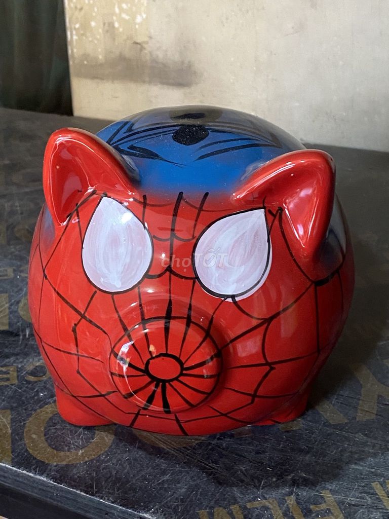 Heo đất tiết kiệm Golden Pig Spider-Man. Mua bán Sở thích khác tại Quận Long Biên Hà Nội được đăng bởi Golden Pig hình 1
