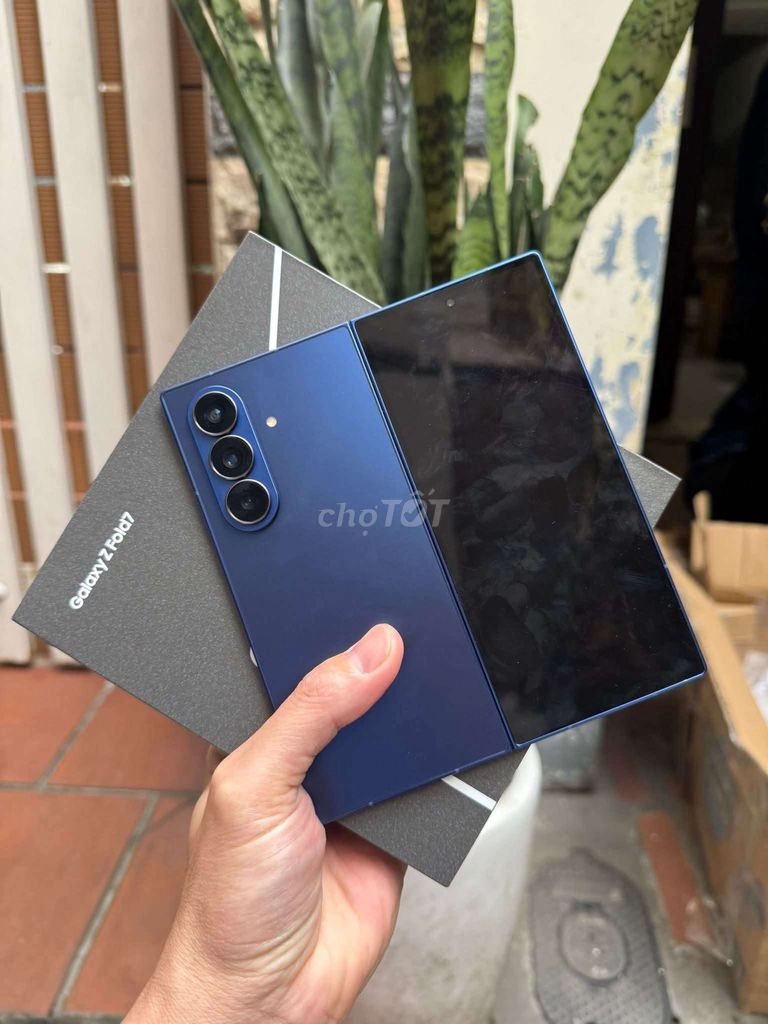Samsung Z Fold7 512GB Xanh Navy Đã kích hoạt. Mua bán Điện thoại tại Quận Ba Đình Hà Nội được đăng bởi TRẦN MINH SƠN hình 1