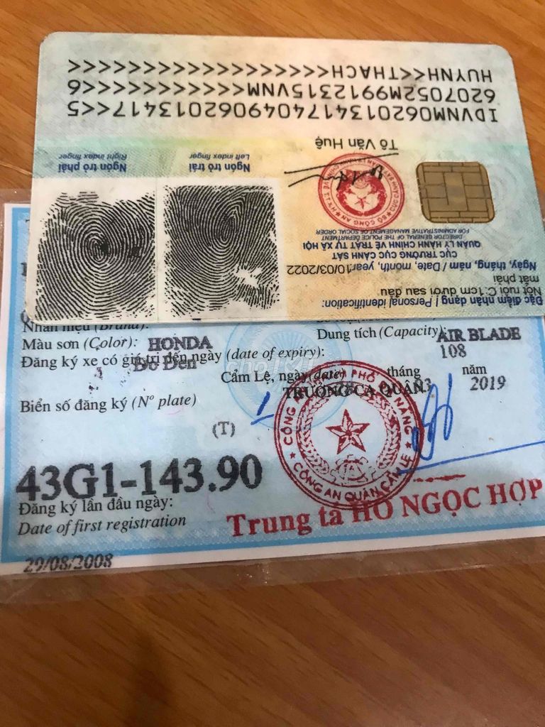 Air Blade nguyên zin CCCD chính chủ 43 Đà Nẵng. Mua bán Xe máy tại Quận Thanh Khê Đà Nẵng được đăng bởi Cá Nhân hình 6