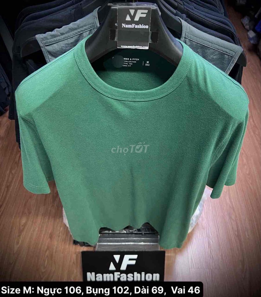 Áo phông unisex xanh lá. Mua bán Quần áo tại Quận Hai Bà Trưng Hà Nội được đăng bởi NamFashion 63 ngõ 105 Bạch Mai hình 1